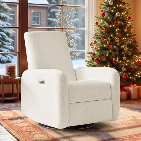 Electric Power Recliner Chair Glider Sofa Chair, Swivel Rocking Recliner Chairs for Adults with Glider Sofa, Rocking Recliner, Power Recliner Chair, Chair Swivel, Recliner Chairs, Power Recliner, Electric Power, Power Recliners, Room Chairs