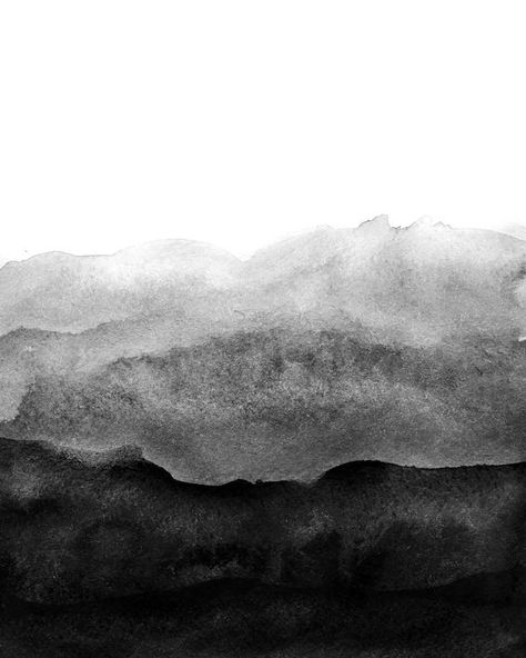 Black Water Colour, Grey Watercolor Background, Grey Ombre Wallpaper, Black Watercolor Background, Gray White Background, Black And Grey Wallpaper, Black And White Texture, Black Architecture, Black And White Watercolor