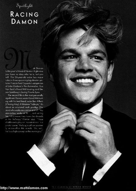 Matt Damon Ben Affleck, Good Will Hunting, Charming Man, Matt Damon, The Secret History, Celebrities Male, Celebrity Crush, A Good Man, Actors & Actresses