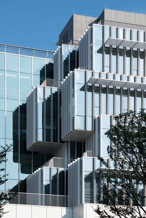 Gallery of Hong Kong University of Science and Technology / KPF - 26 Kpf Architecture, Hong Kong University, Architecture Images, School Photography, Architecture Exterior, Facade Design, Office Building, Architecture Details, Modern Architecture