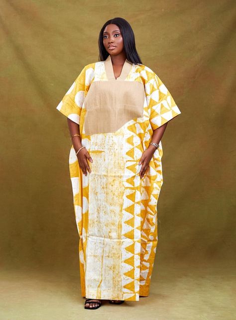 Emanate refined elegance with the Lope Adire Boubou. This exclusive, limited-edition masterpiece, boasting vibrant hues, is tailored for the sophisticated woman who adores a dash of color in her elegance. Adire Boubou Styles For Women, Adire Gown Styles, Adire Dress, Boubou Styles, Boubou Styles For Women, Kaftan Styles, Nigerian Dress, Dresses Date Night, Gown Styles