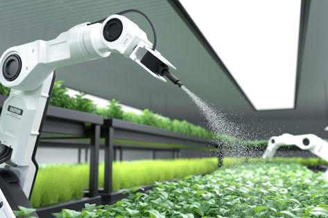 Future Farming Technology, Modern Farming Technology, Smart Farming Technology, Smart Garden Technology, Modern Agriculture Technology, Futuristic Farming, Agriculture Robot, Futuristic Farm, Agro Technology