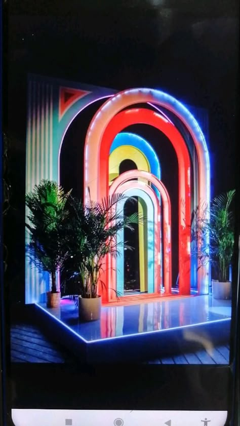 Photo Zone Design, Photo Spot Ideas, Event Entrance, Light Art Installation, Retail Space Design, Photo Zone, Stage Set Design, Event Stage, Photo Booth Rental