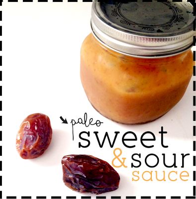 Sweet and Sour Sauce that is SUPER EASY! Just 7 dates, juice of an orange, lemon & a cup of water. AIP friendly! Aip Protocol, Autoimmune Diet Recipes, Fairytale Food, Aip Snack, Sweet Sour Sauce, Paleo Condiments, Hot Pot Recipe, Cave Girl, Gluten Free Sauces