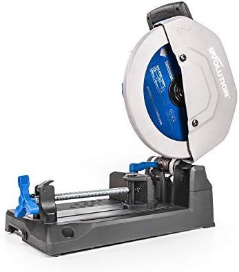 Evolution Power Tools S355CPS Industrial Steel Chop Saw,Blue, 355 mm (230 V) Check more at https://uk.productsoffer.in/evolution-power-tools-s355cps-industrial-steel-chop-sawblue-355-mm-230-v/ Chop Saw Stand, Saw Stand, Chop Saw, Angle Iron, Circular Saw Blades, Iron Fence, Iron Pipe, Miter Saw, Circular Saw