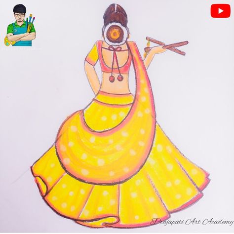 navratari drawing,easy dandiya drawing,easy navratari drawing,navratari drawing for beginners,step by step navratari drawing,simple navratari drawing,simple dandiya drawing,durga puja drawing,easu durga puja drawing,girl drawing,navratari colouring pages,prajapati art academy,dandiya girl drawing,dandiya girl drawing with oil pastels,cute dandya drawing,dandiya drawing with oil pastels Dandiya Drawing, Dumbo Drawing, Navratri Drawing, Simple Drawing Tutorial, Rangoli Drawing, Sketch Of Girl, Ganpati Drawing, Drawing Easy Step By Step, Diwali Drawing