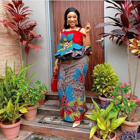 KFB Churchy and fly on Instagram: “#Churchyandfly” Skirt And Blouse Styles, Ankara Skirt And Blouse Styles, Unique Ankara Styles, Ankara Outfits, Styles Ankara, Nigerian Fashion Ankara, African Ladies, Beautiful Ankara Styles, Trendy Ankara Styles