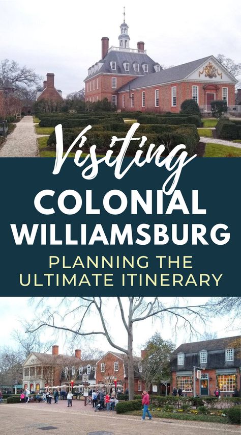 American history comes to life on a trip to Colonial Williamsburg and the Historic Triangle. This guide will help make the most of your Colonial Williamsburg itinerary. From where to stay in Colonial Williamsburg to what to do in Colonial Williamsburg, as well as Colonial Williamsburg shops and more, this Williamsburg travel guide will help you plan the perfect trip. | colonial williamsburg virginia | best things to do in williamsburg va | williamsburg va vacation | virginia travel guide Williamsburg Vacation, Jamestown Virginia, Colonial Williamsburg Va, Early American History, Colonial Williamsburg Virginia, Southern Road Trips, Yorktown Virginia, Vacay Ideas, Virginia Vacation