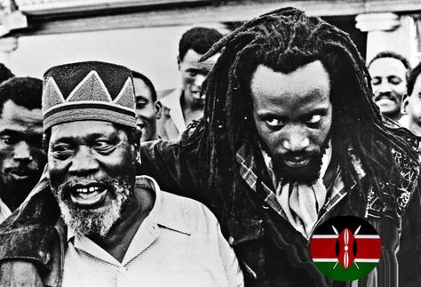 Burning Spear and Maumau warrior Jomo Kenyatta, Negril Jamaica, African Royalty, Negril, Reggae Music, Inner Circle, African History, East Africa, Black Power