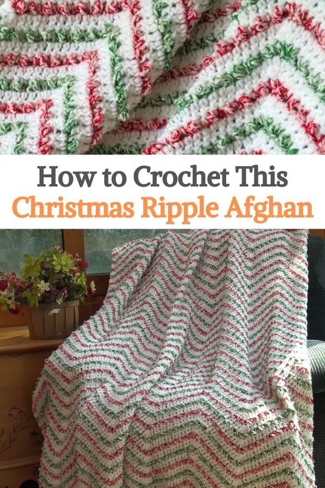 For The Love Of Texture Afghan Free Pattern, Christmas Varigated Yarn Projects, For The Love Of Texture Afghan, Crochet Christmas Afghan Patterns Free, Christmas Afghans Crochet Patterns Free, Christmas Afgans, Crochet Christmas Afghan, Christmas Crochet Afghan, Crochet Shell Pattern