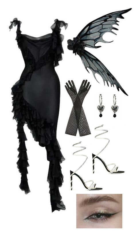 Best Costume Ideas, Dark Fairy Costume, Best Costume, Pretty Halloween, Halloween Costume Ideas, Fairy Costume, Looks Chic, Mode Inspo, Kpop Fashion Outfits