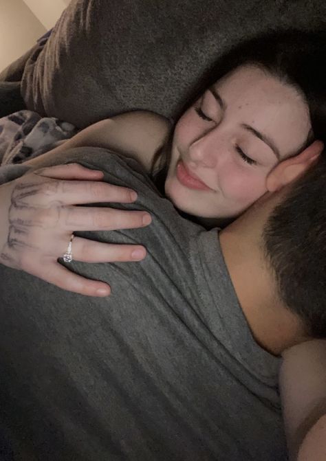 #couple #couplegoals #relationship Cute Couple Pics Snuggle, Couples Snuggle Aesthetic, Snuggle Couple, Spooning Couple, Little Spoon Cuddling Couples, Sleep Hug Love Couple, Couple Snuggling Couch, My Lover, Don't Like Me