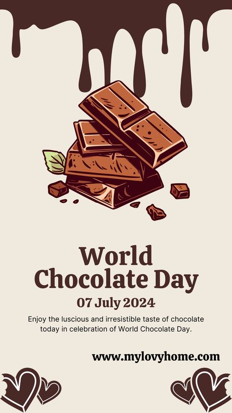 Happy Chocolate day , our home decor lovers from mylovyhome store . Happy World Chocolate Day, World Chocolate Day, Happy Chocolate Day, Mobile Notary, Chocolate Day, Unique Home, Home A, Unique Home Decor, Things To Sell