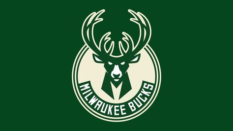 New Logo | Milwaukee Bucks Bucks Basketball, Bucks Logo, Chrome Bar Stools, Nfl Flag, Jason Kidd, Basketball Wallpaper, Nba Logo, Moment Of Silence, Portland Trailblazers