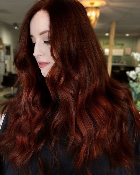 Dark Red Balayage, Balayage Black, Black Balayage, Mane Hair, Shades Of Red Hair, Red Balayage, Natural Red Hair, Wine Hair, Brown Hair Inspo