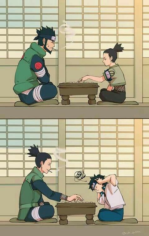 Shikamaru Teaching shogi to Mirai Naruto Mignon, Naruto And Shikamaru, Aomine Kuroko, Naruto Pics, Shikamaru And Temari, Photo Naruto, Kurama Naruto, Naruto Minato, Manga Naruto