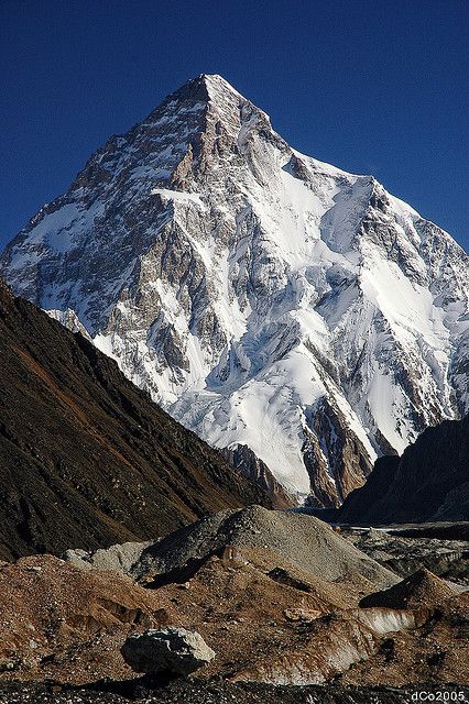 K2, The mountain of mountains, a 8611m high pyramid K2 Mountain, Monte Everest, Beautiful Mountains, Top Of The World, Mountain Landscape, Mountaineering, In The Mountains, 귀여운 동물, Beautiful World