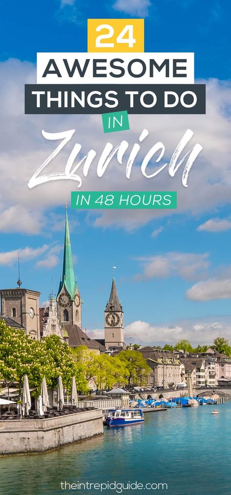 Zurich Itinerary, Things To Do In Zurich, Zurich Travel, Zurich Airport, Switzerland Itinerary, Switzerland Vacation, Switzerland Cities, Travel Switzerland, Romantic Things To Do