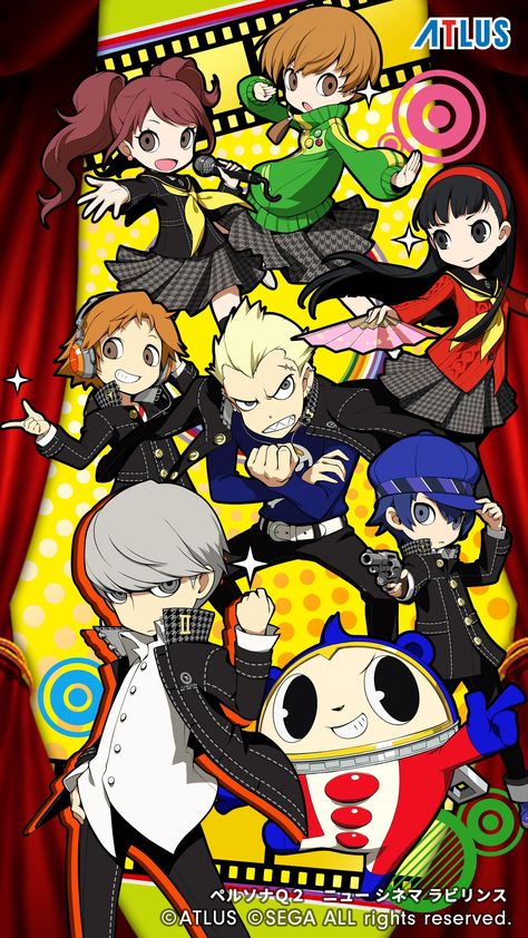 Persona 4 Widgets, Persona Q2 Art, Persona 4 Characters, Persona 4 Golden Wallpapers, Persona Q2 Icons, Persona 4 Art, Persona 4 Wallpaper, Persona Wallpaper, Persona Q2