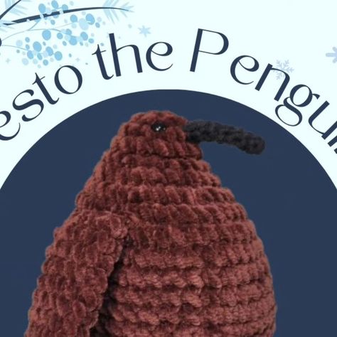 CrochetingAce on Instagram: "I've been a little obsessed with Pesto the Penguin, and now we can all make our own Pesto with this free crochet pattern! Let me know if you have any questions about this pattern, and feel free to tag me if you make him! :) . . . . . . #pestothepenguin #pestopenguin #penguin #penguinchick #babypenguin #cuteart #cutememe #meme #penguins #penguinlovers #penguinsofig #cutepenguin #freepattern #freepatterncrochet #freecrochetpattern #crochetpenguin #crochetideas #crochet #amigurumi #kawaii" Crochet Penguin, Baby Penguins, The Penguin, Cute Penguins, Crochet And Knitting, Tangled, Crochet Ideas, Crochet Amigurumi, Pesto