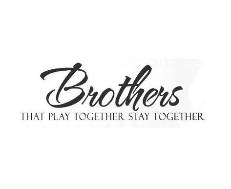 PVC Wall Stickers Wall Decal Sticker Quote Vinyl Lettering Brothers Play Together Boy s Room 91X28CM - - Amazon.com Brothers Quotes Boys, Brother Stickers, Brother Letter, Boy’s Room, Brother Quotes, Play Together, Stickers Wall, Pvc Wall, Beautiful Lady