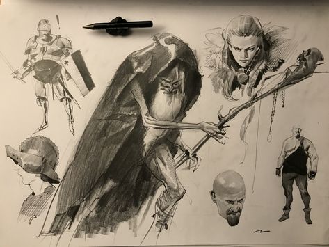 ArtStation - Drawings & sketches, Mauro Belfiore Mauro Belfiore, Paper Character, Character Sketches, Concept Art Drawing, Sketchbook Inspiration, Charcoal Drawing, Ink Illustrations, Illustration Sketches, 영감을 주는 캐릭터