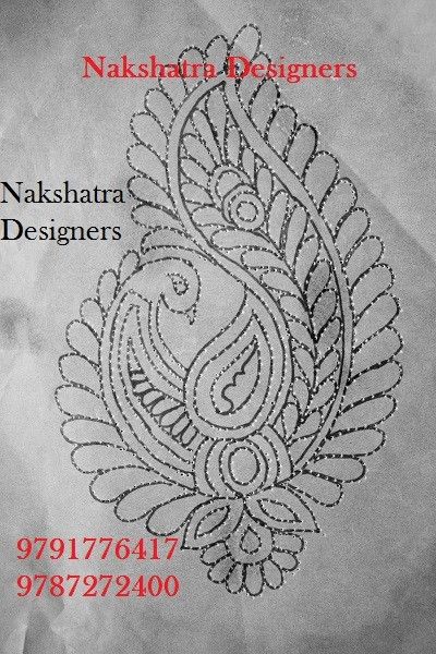 Chickenkari Design Pattern, Chickenkari Designs Motifs, Embroidery Designs Tracing, Chikankari Embroidery Motifs Design, Chikankari Motifs Design, Aari Work Drawing, Kantha Embroidery Designs Pattern, Chikankari Embroidery Motifs Pattern, Tracing Designs For Aari Work