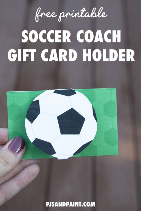 Soccer Coach Thank You Card Free Printable, Soccer Coach Gift Ideas, Free Bridal Shower Printables, Coach Gift Ideas, Soccer Coach Gifts, Soccer Cards, Halloween Printables Free, Soccer Coach, Free Thank You Cards