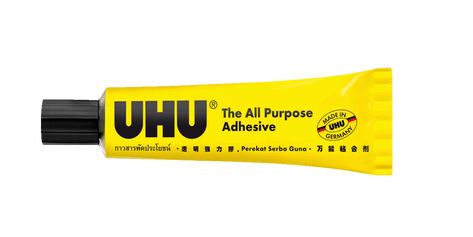 UHU | Product overview, Uhu Glue, Wrinkled Paper, Product Page, Plastic Bottles, Gum, Glue, How To Apply, Quick Saves, Art