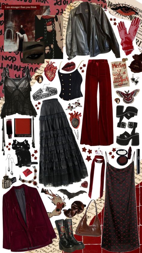 Romantic Goth Outfits, Outfitinspo Style, Alt Outfits, Witchy Fashion, I'm With The Band, Swaggy Outfits, Goth Outfits, Alternative Outfits, Edgy Outfits