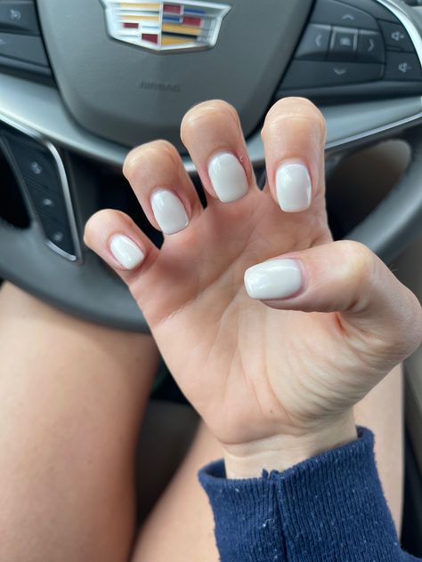 Nail color nail inspo lavender purple nails Luxury Nails Classy Short, Milky White Nails Short, Luxury Nails Classy, White Nails Short, Milky White Nails, Glitter Tip Nails, Nails Classy, Luxurious Aesthetic, Engagement Ideas