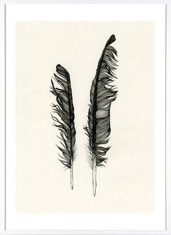 Twin Feathers Lines In Nature, Arrow Wallpaper, Feather Outline, Petit Tattoo, Feather Tattoo, Feather Art, Natural Form, Ink Ideas, Illustration Fashion