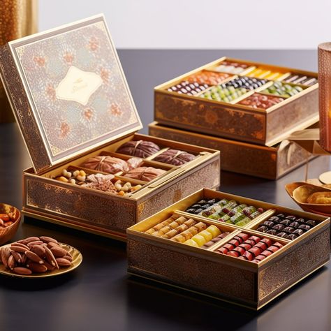 This Ramadan, let us create a unique gift box for you, customizing your favorite style to meet your personalized needs. 😊The exquisite wooden gift box shows high-end quality and adds a noble atmosphere to your festival. Let us work together to create your own Ramadan gift and deliver warmth and blessings. 🌙

Whatsapp: +8619124008852
Email：shannon@tancy-watch.com Sweet Box Design, Unique Gift Box, Box Photography, Dessert Box, Candy Gift Box, Dessert Boxes, Sweet Box, Box Packaging Design, Wooden Gift Boxes