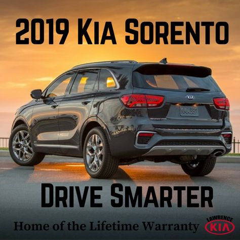 Drive smarter with the awesome features that are offered with the 2019 Kia Sorento. Follow the link to check out these incredible features. Captain Chairs, 3rd Row Suv, Kia Sorento, The Row, Suv Car, Suv, Wheel, Drive, The Incredibles