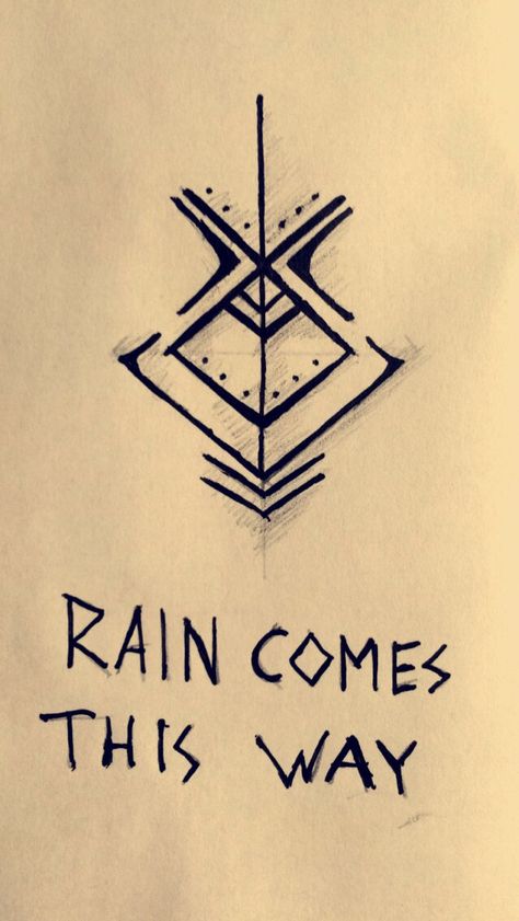 Oh thank you Goddess for the rain! Wiccan Sigils, Rune Design, Rune Alphabet, Witch Symbols, Wiccan Crafts, Magick Symbols, Rune Symbols, Norse Symbols, Magick Spells