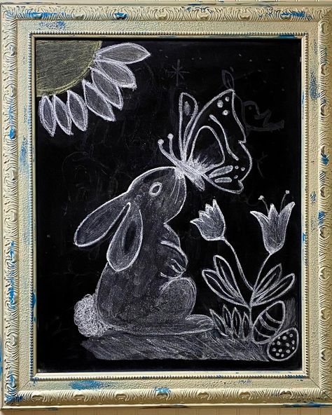 Cindy Hancock on Instagram: “Hey my friends!!! How are you doing today? . . I know I’m a little early with my spring/Easter chalkboard, but I just didn’t want to do a…” Easter Sidewalk Chalk Art Ideas, Easter Bunny Chalkboard Art, Easter Chalk Ideas Outside, Bunny Chalkboard Art, Easter Blackboard Ideas, Spring Chalkboard Ideas Easy, Animal Chalk Art, Easy Spring Chalkboard Art, Happy Easter Chalkboard Art