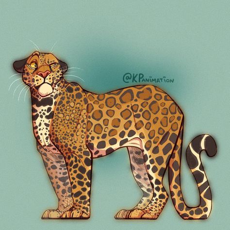 Jaguar Concept Art, Leopard Character Design, Jaguar Cartoon, Animal Oc, Cartoon Leopard, Jaguar Animal, Leopard Art, Cat Sketch, Big Cats Art