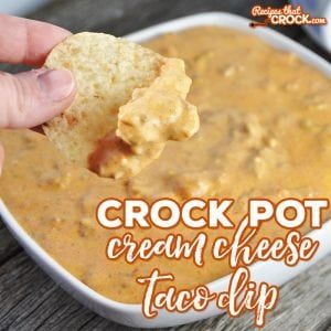 Whether you are going to a pitch-in (what us Hoosiers call a potluck) or wanting to add a special dip to Taco Night, this Crock Pot Cream Cheese Taco Dip is sure to be a favorite! Taco Dip Crock Pot, Creamy Taco Dip, Cream Cheese Taco Dip, Cheese Taco, Taco Dip Recipe, Crock Pot Dips, Cheese Tacos, Cheese Dip Recipes, Taco Dip