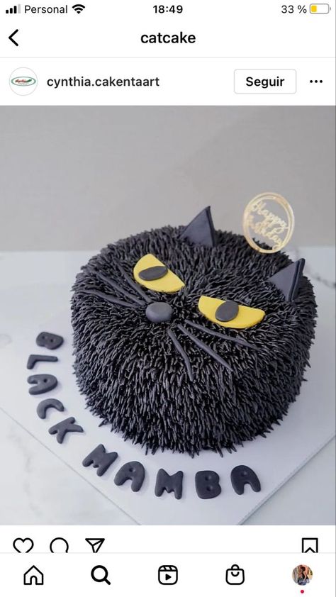 Simple Cat Birthday Cake, Grey Cat Cake, Chocolate Cat Cake, Space Cat Cake, Cat Themed Cakes, Cat Shaped Cake, Simple Cat Cake, Black Cat Birthday Cake, Cake Cat Design