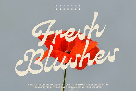 Fresh Blushes, a stunning modern script font that embodies clean lines and timeless sophistication, combines contemporary aesthetics with simplicity, making it a versatile option for a wide array of design applications. #professionallogo #branding #logodesign #font #hanwritten Popular Script Fonts, Editorial Layouts, Calligraphy Script Fonts, Shape Collage, Minimalist Font, Modern Script Font, Brand Fonts, Editorial Layout, Branding Materials