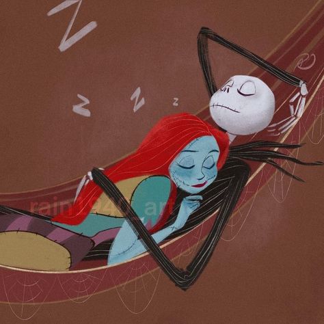 Jack Skellington X Sally Fanart, Sally X Jack Skellington, Sally Nightmare Before Christmas Fanart, Jack Skellington X Sally, Jack And Sally Pfp, Jack And Sally Fanart, Sally Tnbc, Sally X Jack, Jack And Sally Wallpaper