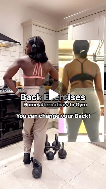 Nustrat Sankoh on Instagram: "I honestly thought I could never get rid of these back rolls after baby no4 but I have it my best shot!

These exercises both at home and the gym, 2-3 times a week, progressively increasing the weight… just kept going and yassssss not a roll in sight … I did that 💪🏾 and so can you.

Hope you find these useful? 

Any questions please ask… happy to answer ✨

#backrolls #backday #homeworkout #gymbackday #mumswhoworkout #mombod #fitmummy #bodyafterbaby #bodyafter4babies #fitmom #noexcuses #keepgoing #back" How To Get Rid Of Back Rolls, Get Rid Of Back Rolls, Back Rolls Workout, Back Rolls, Body After Baby, Mom Bod, Back Day, After Baby, Fit Mom