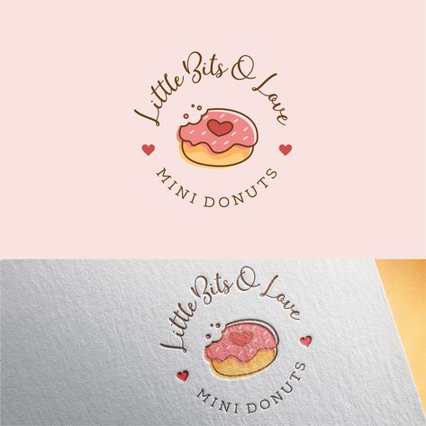 Aesthetic Logos, Pancakes Aesthetic, Donuts Design, My Logo Design, Logo Cake, Mini Pancakes, Cake Logo, My Logo, Mini Cake