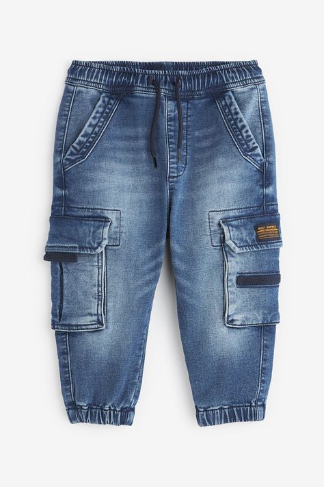 Kids Jeans Boys, Denim Jeans Ideas, Baby Boy Pants, Children Wear, Denim Cargo Pants, Celana Jeans, Jeans Collection, Boys Denim, Knit Denim