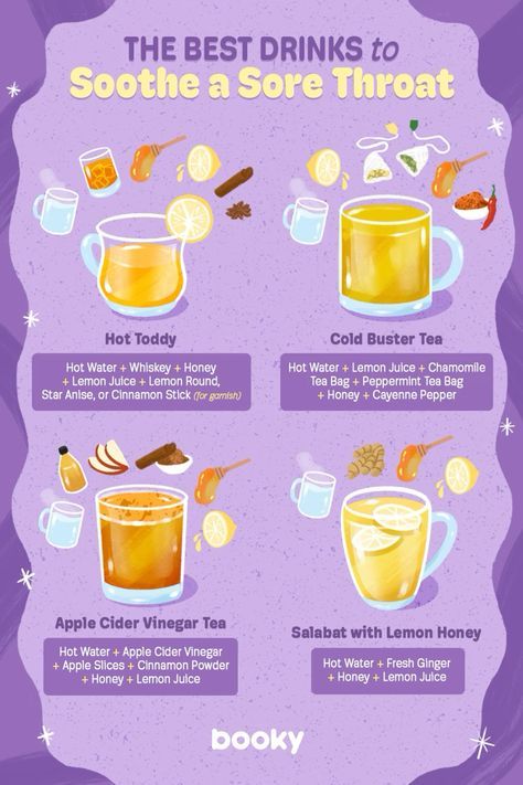 Teas To Help Sore Throat, Tea To Help Sore Throat, Best Teas For Sore Throat, Throat Soothing Drinks, Teas For Sickness, Best Foods For Sore Throat, Food For A Sore Throat, Sore Throat Foods To Eat, Recipes For Sore Throat