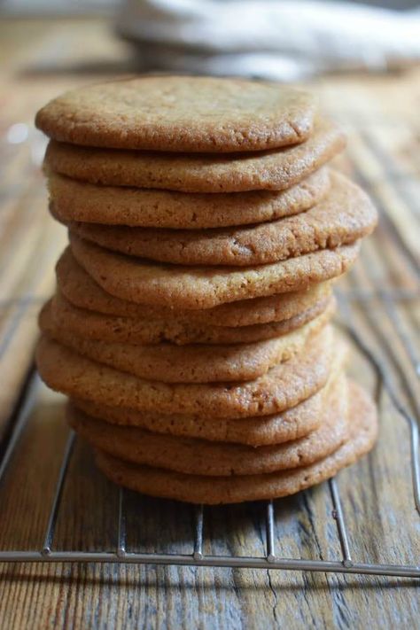 Instructions Preheat oven to 350 degrees F and line a baking sheet with parchment paper. Set aside. Cinnamon Spice Cookies, Fall Cookie Platter, Cinnamon Cookies Recipes, Spiced Butter, Gf Baking, Cookie Platter, Cinnamon Cookies, Recipes Chocolate, Cinnamon Recipes