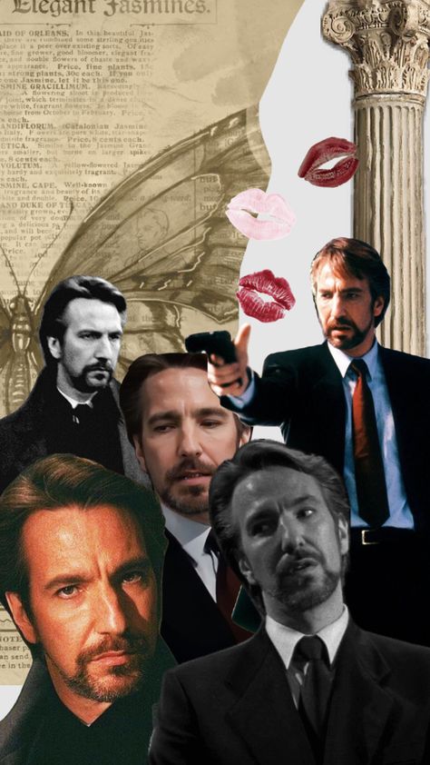 HANS GRUBER 🫦 Hans Gruber, Alan Rickman Movies, Alan Rickman, Severus Snape, Rich Man, Soulmate, Beauty