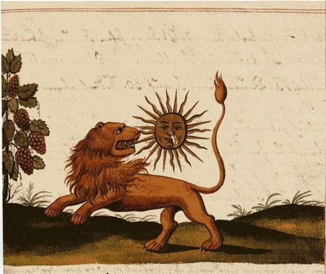 Alchemy Art, Tarot Cloth, Esoteric Art, Medieval Manuscript, Medieval Art, Illuminated Manuscript, The Lion, Ancient Art, Alchemy