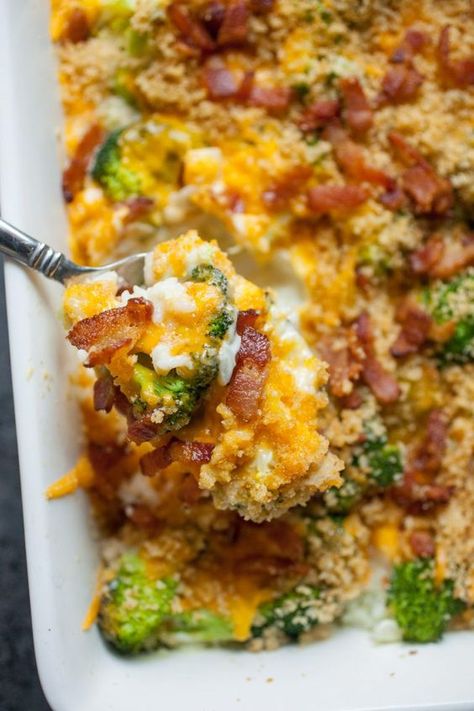 Ultimate Broccoli Cheddar Casserole: After much testing, this is my favorite way to make broccoli casserole. Simple ingredients layered in the right order can make something really delicious! | macheesmo.com Broccoli Cheddar Rice Casserole, Easter Casserole Recipes, Broccoli Cheddar Rice, Easter Casserole, Cheddar Rice, Easy Broccoli Casserole, Broccoli Cheddar Casserole, Vacation Recipes, Spicy Broccoli