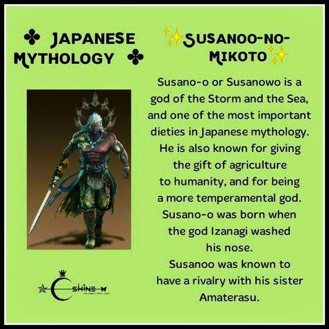 Japanese Mythical Creatures, Japanese Urban Legends, Japanese Goddess, Sea God, God And Goddess, Turning Japanese, Japanese Mythology, Japanese Folklore, Supernatural Beings